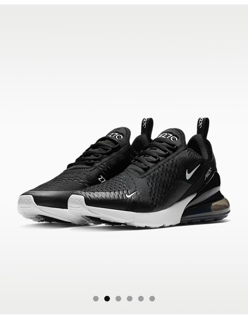 Nike Air Max 270 women’s Running Shoes - Black/White